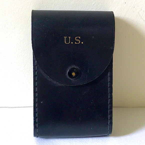 Other - Leather Magazine Pouch US Vietnam War Era 1970s